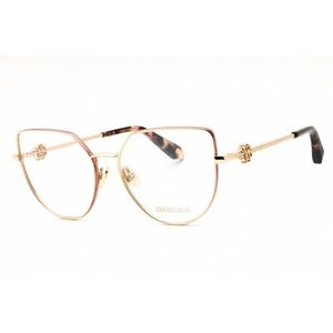 Roberto Cavalli VRC048 Eyeglasses Rose Gold Metal Cat-Eye